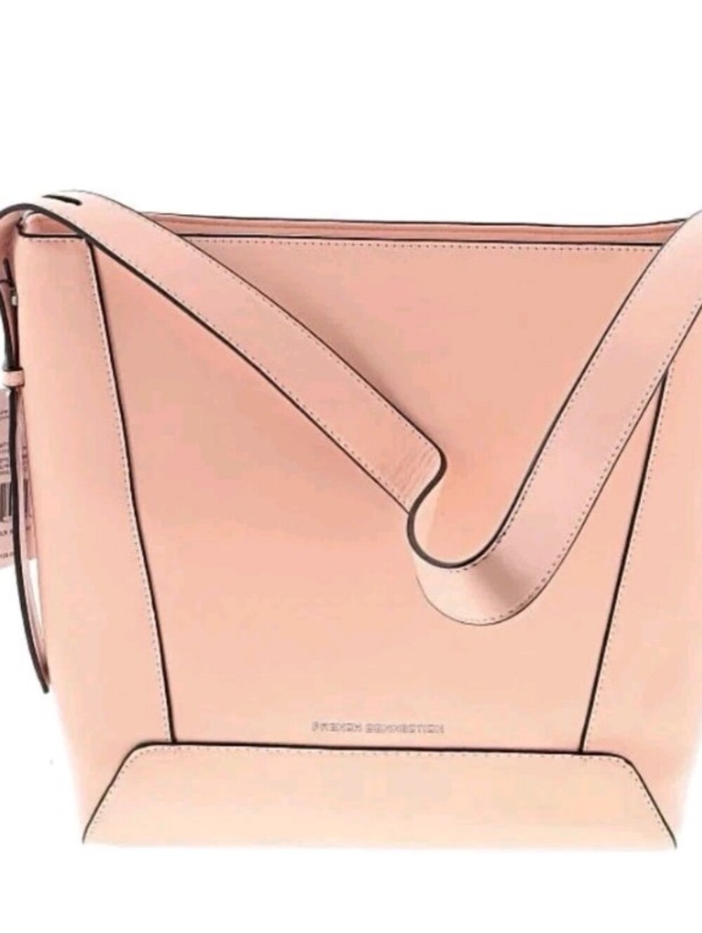 French Connection Olympia Bucket Shoulder Bag - Peachy Pink